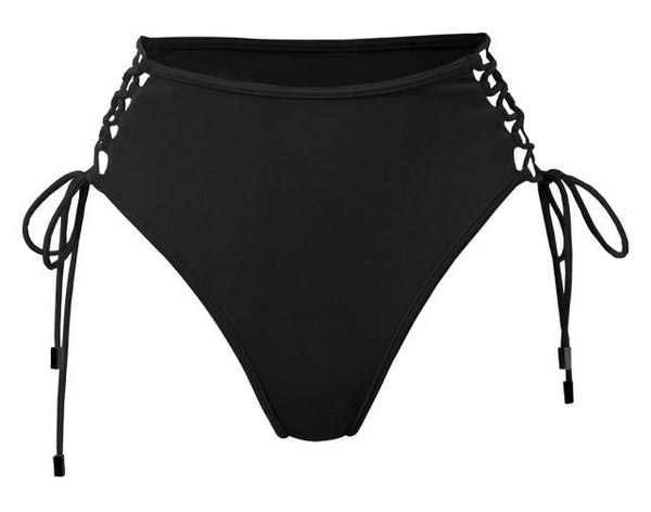 High waistiline lacy brazilian bikini bottom Margarita