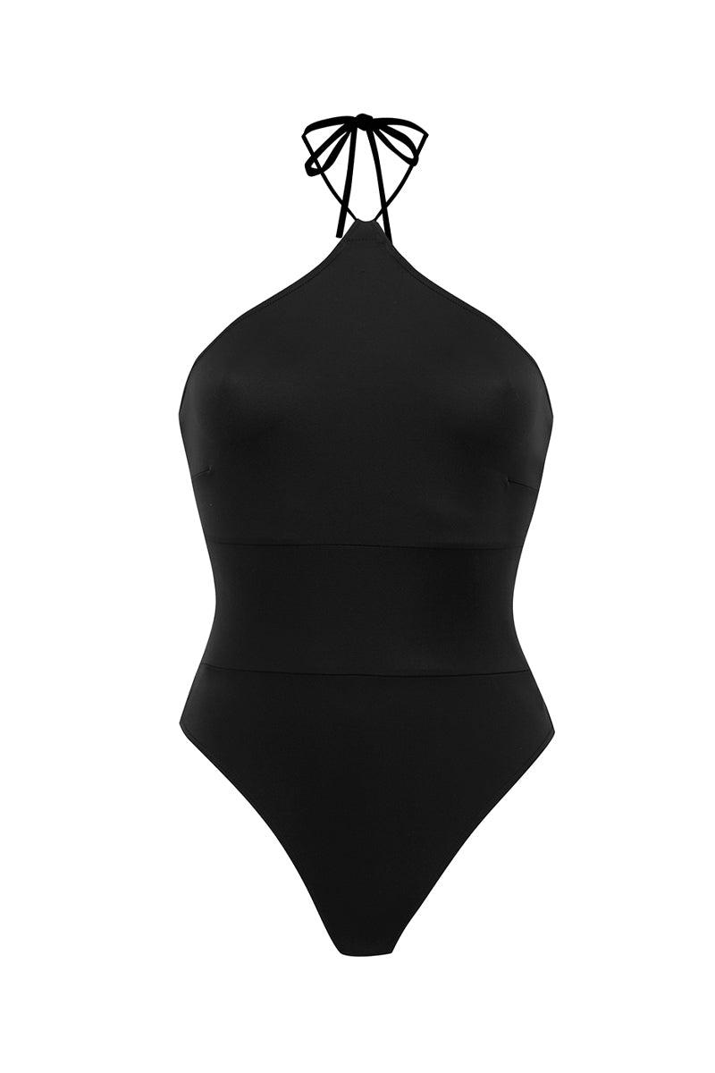 Black onepiece swimsuit Morea